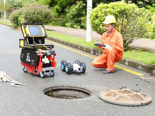 永清管道机器人检测